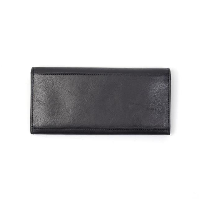 ダコタ Dakota 長財布 かぶせ型 薄い メンズ エティカ 財布 本革 大容量 レザー 小銭入れあり ブランド ブラック 黒 グリーン 緑 Dakota BLACK LABEL ダコタブラックレーベル 0620322_4