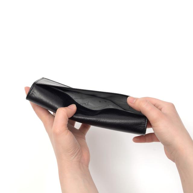 ダコタ Dakota 長財布 かぶせ型 薄い メンズ エティカ 財布 本革 大容量 レザー 小銭入れあり ブランド ブラック 黒 グリーン 緑 Dakota BLACK LABEL ダコタブラックレーベル 0620322_9