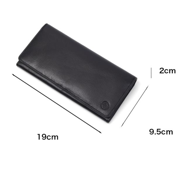 ダコタ Dakota 長財布 かぶせ型 薄い メンズ エティカ 財布 本革 大容量 レザー 小銭入れあり ブランド ブラック 黒 グリーン 緑 Dakota BLACK LABEL ダコタブラックレーベル 0620322_10