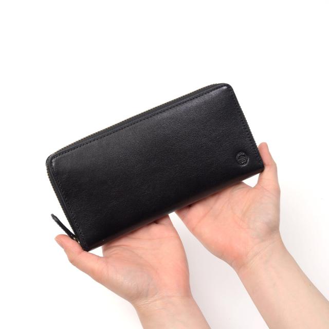 ダコタ Dakota 長財布 ラウンドファスナー メンズ エティカ 財布 本革 大容量 レザー 小銭入れあり ファスナー付き ファスナー ブランド ブラック 黒 グリーン 緑 Dakota BLACK LABEL ダコタブラックレーベル 0620323_5