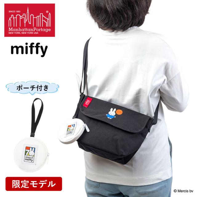 マンハッタンポーテージ ショルダーバッグ ミッフィー Manhattan Portage MIFFY 2025 モデル ショルダー バッグ 小さめ レディース メンズ MP1603BPDMGNTMF70