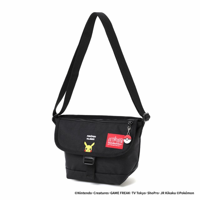マンハッタンポーテージ ポケモン ピカチュウ ショルダーバッグ メッセンジャー ポケットモンスター Manhattan Portage ショルダー バック 2024 Nylon Messenger Bag Flap Zipper Pocket Pokemon Pikachu MP1603FZP
