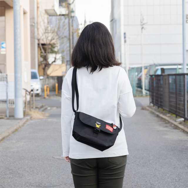 マンハッタンポーテージ ポケモン ピカチュウ ショルダーバッグ メッセンジャー ポケットモンスター Manhattan Portage ショルダー バック 2024 Nylon Messenger Bag Flap Zipper Pocket Pokemon Pikachu MP1603FZP