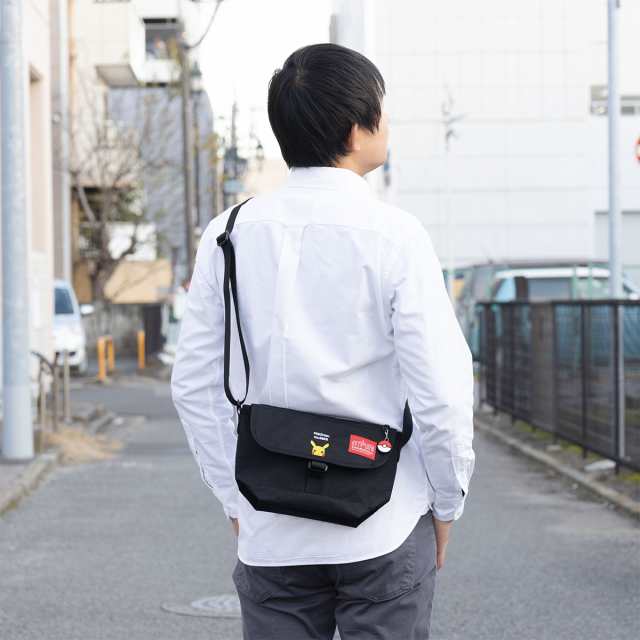 マンハッタンポーテージ ポケモン ピカチュウ ショルダーバッグ メッセンジャー ポケットモンスター Manhattan Portage ショルダー バック 2024 Nylon Messenger Bag Flap Zipper Pocket Pokemon Pikachu MP1603FZP