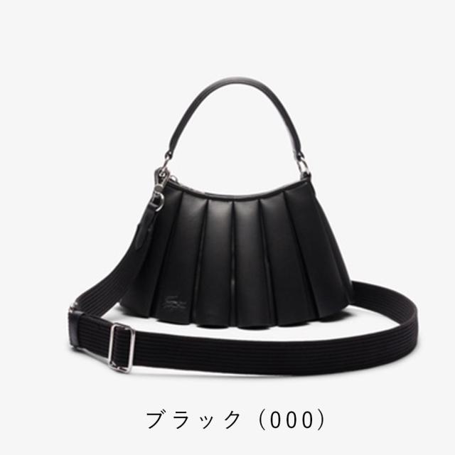 ラコステ ショルダーバッグ LACOSTE ショルダー レザープリーツハンドバッグ スカート ななめ掛け 斜め掛け ハンドバッグ おしゃれ かわいい 大人 ワニ 本革 革 レザー NU5011DP_10