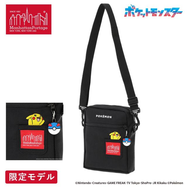 マンハッタンポーテージ ポケモン 2025 ピカチュウ ショルダーバッグ ポケットモンスター Manhattan Portage ショルダー バック MP1403PL2BPPKMN25