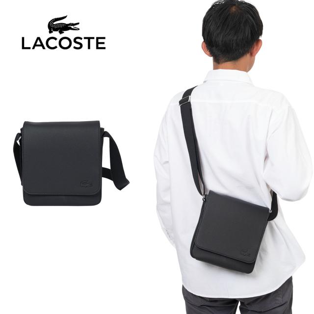 ラコステ ショルダーバッグ バッグ LACOSTE フラップショルダーバッグ ショルダー メンズ レディース シンプル コンパクト おしゃれ 大人 ワニ nh4423hc