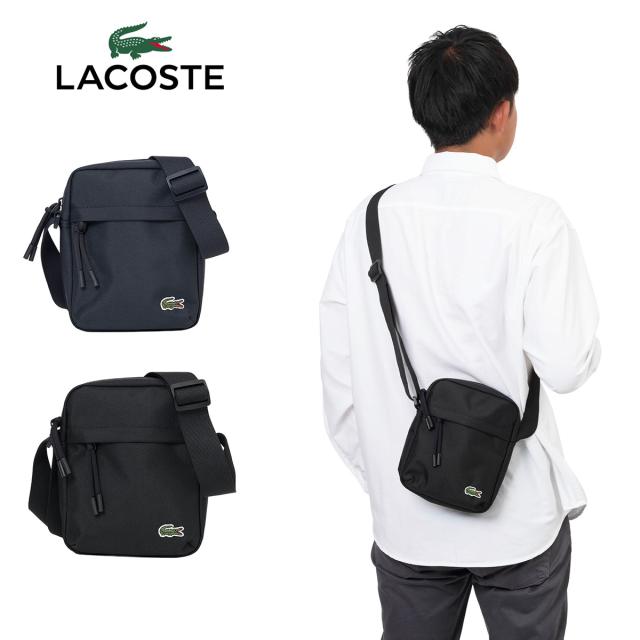 ラコステ ショルダーバッグ LACOSTE ショルダー バッグ カメラバッグ メンズ レディース ユニセックス お出かけ シンプル 大人 おしゃれ ワニ nu4788ne