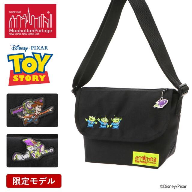 マンハッタンポーテージ ショルダーバッグ トイストーリー TOY STORY ショルダー バッグ Manhattan Portage メンズ レディース エイリアン バズ・ライトイヤー ウッディ MP1605JRMGNTTOY