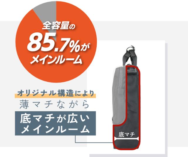 マンハッタンパッセージ 5611BKD スリムブリーフケース ビジネスバッグ 10.5L A4対応 MANHATTAN PASSAGE