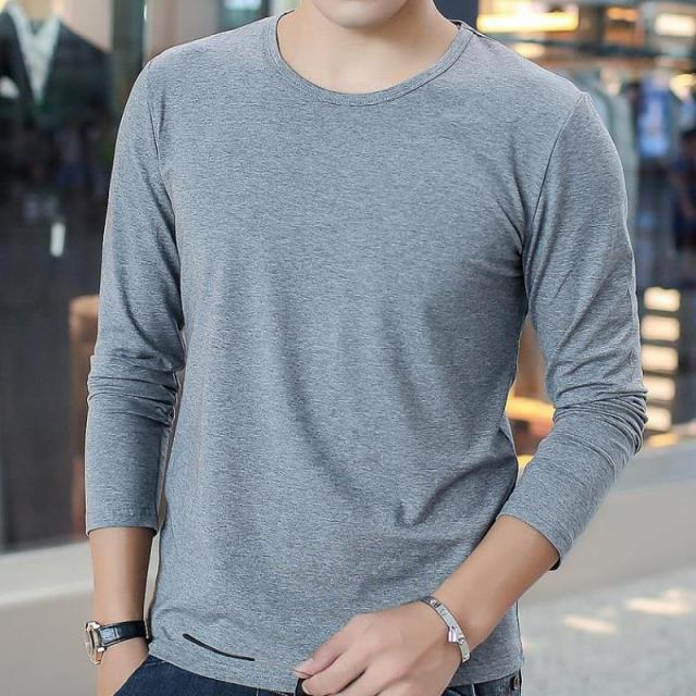 秋新作 長袖tシャツ メンズ Tシャツ 5色 無地 通気 トップス アウター 上着 大きいサイズ S 5xl T Shirtの通販はau Pay マーケット ユニイ