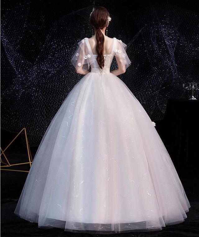 ウエディングドレス 結婚式二次会 演奏会 パーティードレス ロングドレス 披露宴 ホワイト 白 着痩せ 大きいサイズ S 9xlの通販はau Pay マーケット ユニイ