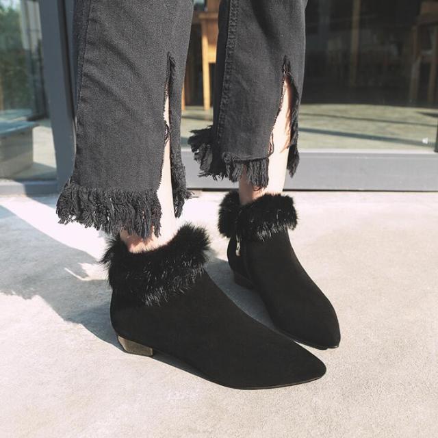 激安 高品質 韓国ファッション ショートブーツ レディース ローヒール 暖かい 防寒 美脚 シューズ 靴 軽量 痛くない 裏起毛 厚底 の通販はau Pay マーケット ユニイ