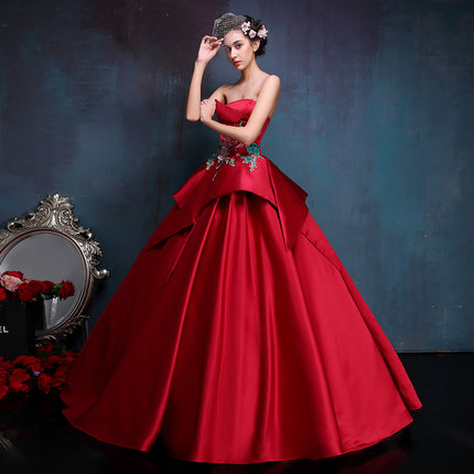 新品花嫁ドレス ウエディングドレス 結婚式 披露宴 撮影 シンプルドレス 二次会 演奏会 パーティードレス ロングドレス カラードレス の通販はau Pay マーケット ユニイ