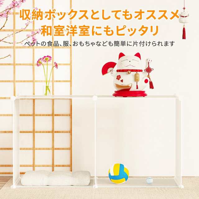 ペットフェンス ペットサークル 扉付き 滑り止めシールが付き 50×70cm 13枚 透明 ジョイント式 多機能 柵 犬 猫 赤ちゃん  侵入防止の通販はau PAY マーケット ジッテン au PAY マーケット－通販サイト