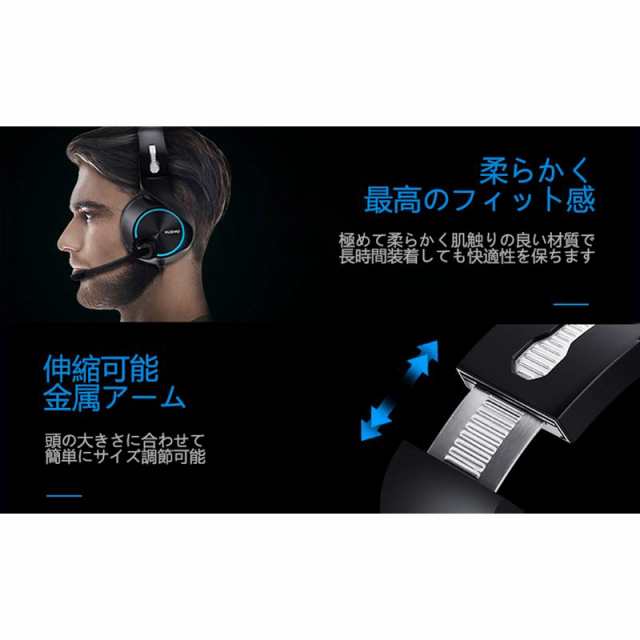 ヘッドセット ヘッドホン 密閉型ヘッドホン マイク付き Pc Ps4対応 高音質 有線 遮音 5 1 パソコン スカイプに対応 N11の通販はau Pay マーケット ジッテン