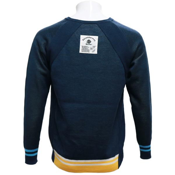 Decembermay グレー Vネック セーター ディセンバーメイ ゴルフ ニット