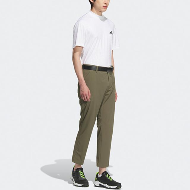 アディダスゴルフ メンズ ボタンモックシャツ、アンクルパンツ セット 未使用XL アディダスゴルフ メンズ ボタンモックシャツ、アンクルパンツ