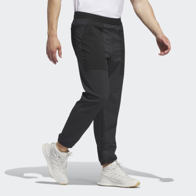 アディダス ゴルフ パンツ メンズ ジョガーパンツ 防風 撥水 裏面起毛