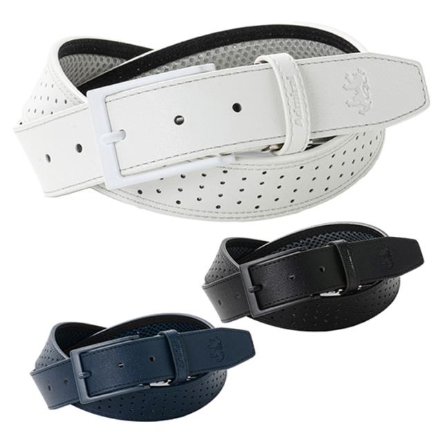 アドミラルゴルフ ベルト メンズ レディース ベンチレーションベルト メッシュ 速乾性 放湿性 シンプル ブランド 無地 春 夏 秋 冬 ADMB4BV3 Admiral Golf