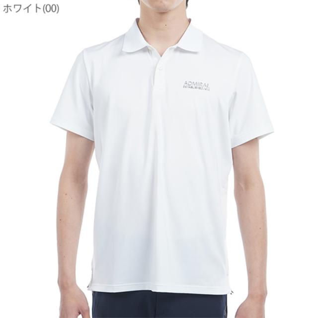 アドミラルゴルフ シャツ ポロシャツ メンズ 半袖 吸水速乾 UVカット