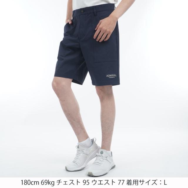 ゴルフウェア ズボン Lサイズ アドミラル Admiral ネイビー ゴルフ