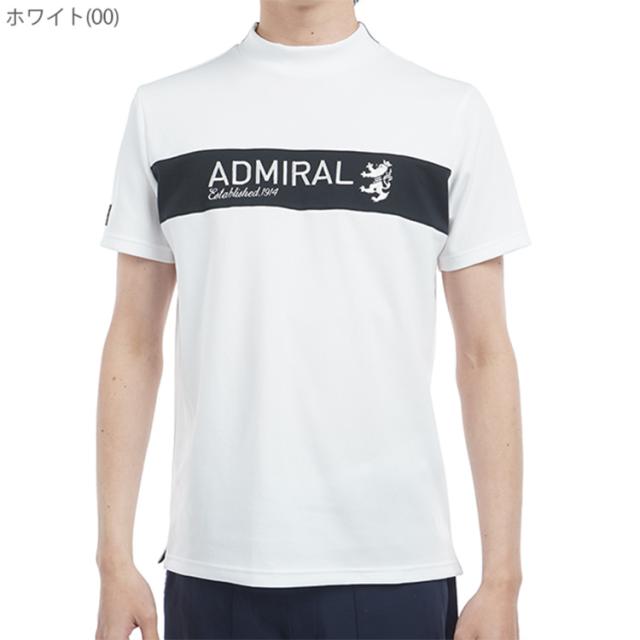 Admiral - Admiral GOLF アドミラル モックネック 半袖 シャツ ゴルフ ウェア アドミラル ゴルフ（Admiral GOLF）（メンズ）ゴルフウェア 接触