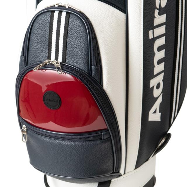 アドミラルゴルフ キャディバッグ スタンドバッグ メンズ 9.0型 6分割