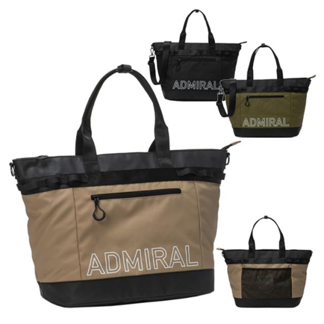 アドミラルゴルフ トートバッグ メンズ レディース バッグ ショルダーストラップ付き ゴルフバッグ ブランド ロゴ 無地 ADMZ5ATA Admiral Golf