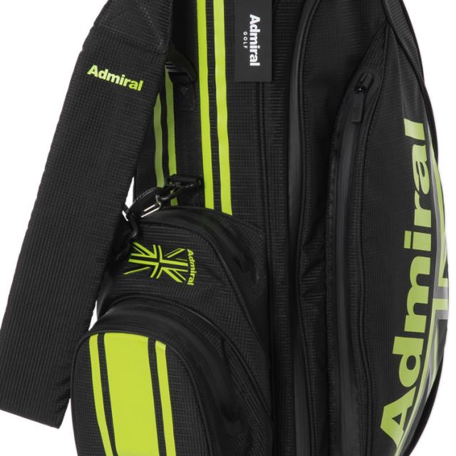 アドミラルゴルフ キャディバッグ メンズ 9.0型 5分割 約2.4kg 軽量