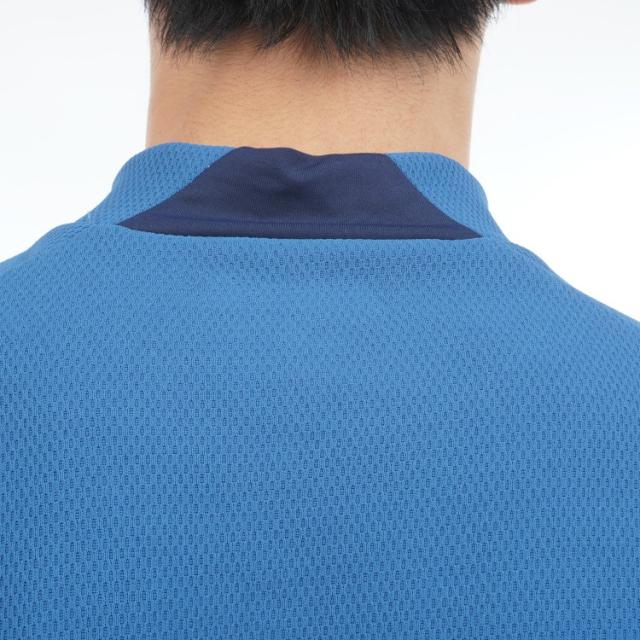 アドミラルゴルフ シャツ モックシャツ メンズ 半袖 モックネック 汗染み防止 吸水速乾 UVカット 接触冷感 遮熱 ゴルフウェア ブランド ロゴ 無地 ADMA637 Admiral golf_14
