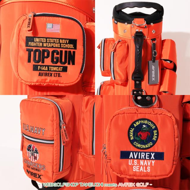 アビレックス ゴルフ キャディバッグ メンズ スタンドバッグ 9.0型 5