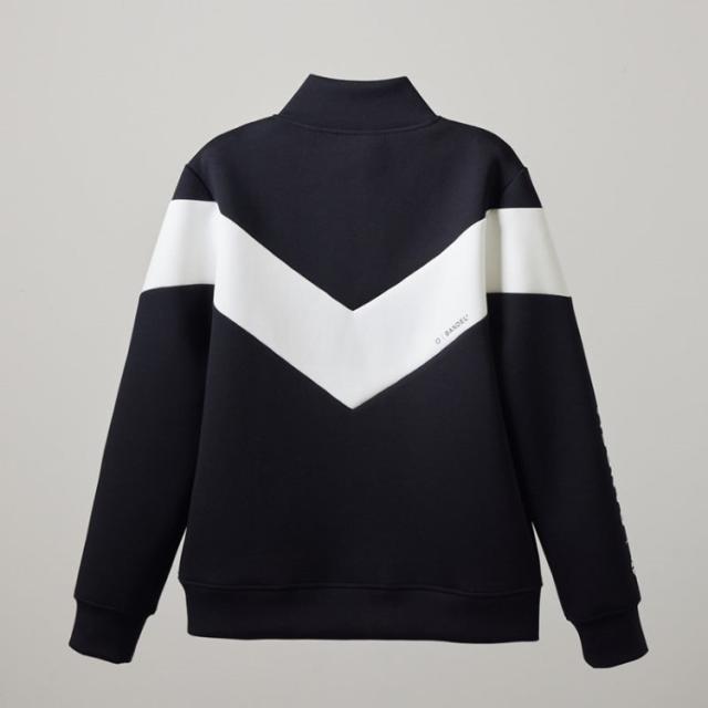 バンデル ゴルフ ブルゾン メンズ 長袖 ダンボールニット スタンド