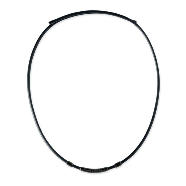 ファイテン(phiten) 炭化チタンチェーンネックレス 45cm/65cm 純チタン