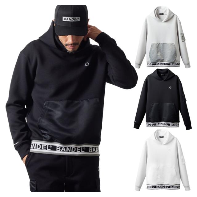 バンデル ゴルフ パーカー メンズ 長袖 フード プルオーバー