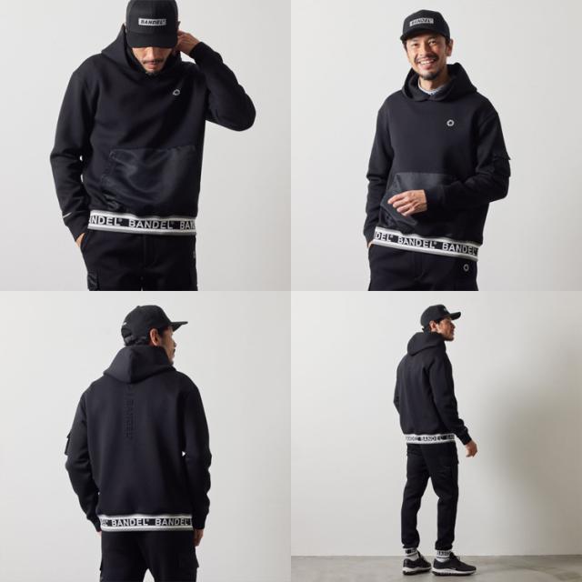 BANDEL バンデル メンズウェア ゴルフ プルオーバー パーカー 長袖 バンデル ゴルフ パーカー メンズ 長袖 フード プルオーバー