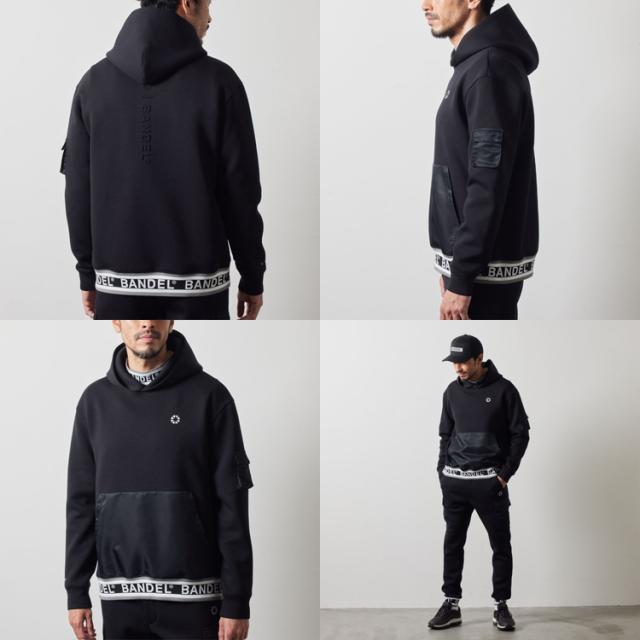 バンデル ゴルフ パーカー メンズ 長袖 フード プルオーバー