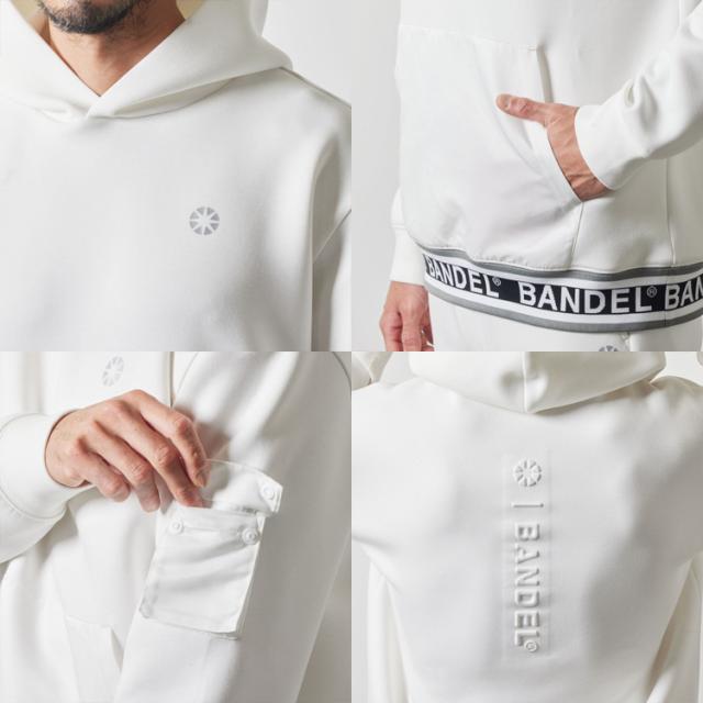 バンデル ゴルフ パーカー メンズ 長袖 フード プルオーバー