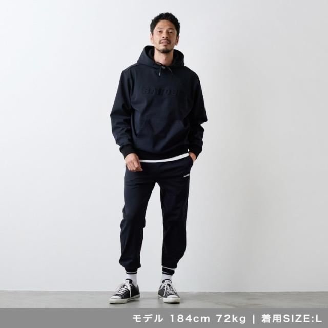 バンデル ゴルフ パンツ メンズ テーパードパンツ スウェット 10分丈 長ズボン 保温 軽量 ゴルフウェア ブランド 無地 ロゴ BNS-5ATSPT BANDEL GOLF_17