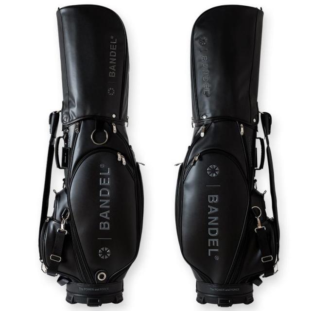 【超美品】BANDEL ゴルフ カートバッグ 黒 BANDEL GOLF バンデル ゴルフ | カートバッグ ブラック 縦型 軽量