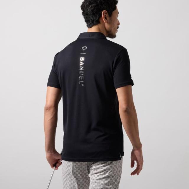 バンデル ゴルフ ポロシャツ メンズ 半袖 シャツ バックロゴ