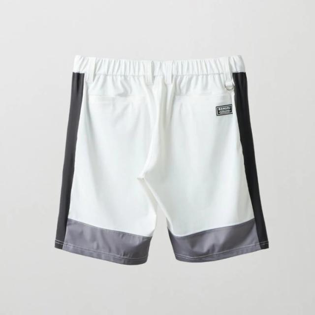 バンデル ゴルフ パンツ メンズ ハーフパンツ ズボン ストレッチ 吸水速乾性 接触冷感 通気性 ゴルフウェア ブランド 無地 ロゴ BGS-6SSCHP BANDEL GOLF_5