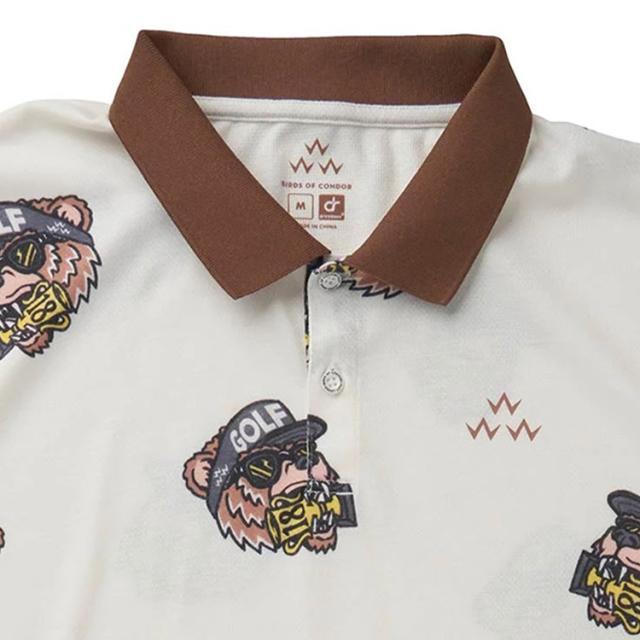 バーズオブコンドル ゴルフ ポロシャツ メンズ 半袖 シャツ ゴルフ