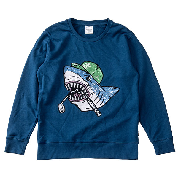 バーズオブコンドル ゴルフ スウェット メンズ 長袖 プルオーバー フリース ゴルフウェア  TEMC3S9 BIRDS OF CONDOR