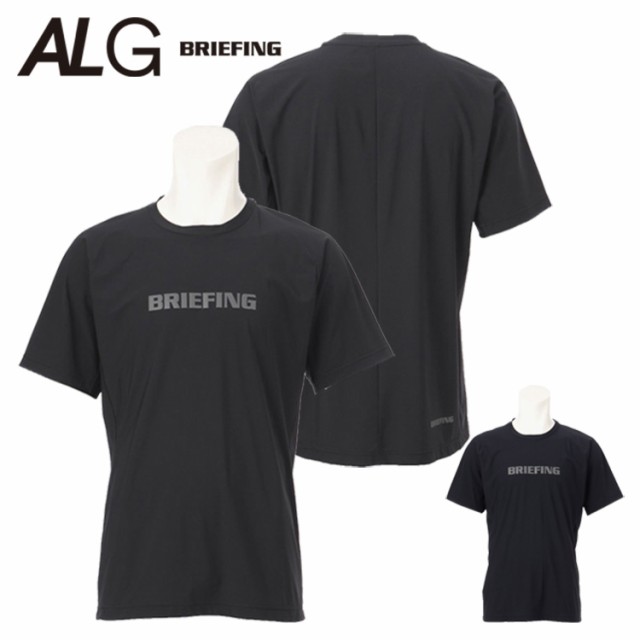 ブリーフィング シャツ メンズ Tシャツ 半袖 リフレクター ストレッチ ネオプレン ブランド 無地 スポーツ トレーニング BRIEFING ALG BR