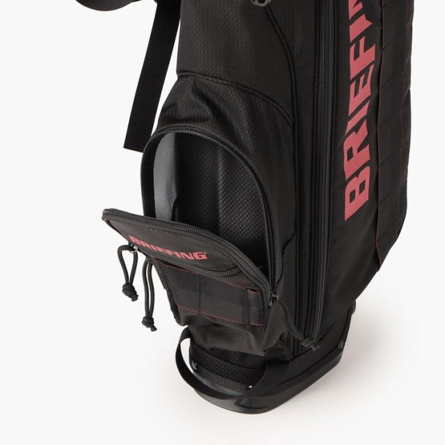 9型 スポーツ BRIEFING ブリーフィング ゴルフスタンドバッグ 黒
