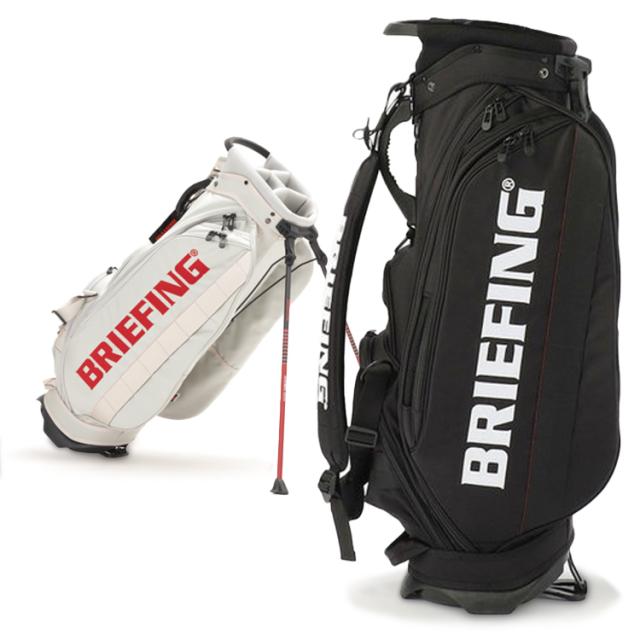 BRIEFING キャディバッグ CR7 ホワイト BRIEFING] キャディバッグ CR7 ホワイト BRIEFING GOLF キャディバッグ