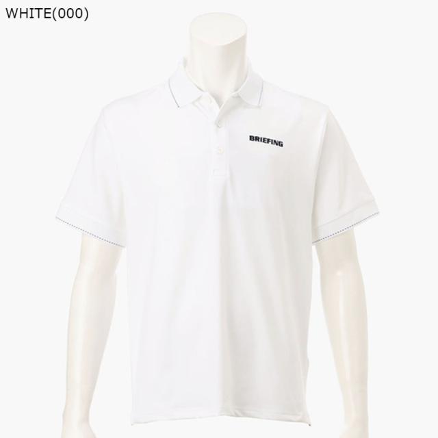 ブリーフィング ゴルフ ポロシャツ メンズ 半袖 シャツ 吸水速乾 ストレッチ リラックスフィット バックロゴ 星条旗モチーフ ゴルフウェア ブランド ロゴ BRIEFING BRG243M06 ブリーフィング ゴルフ ポロシャツ メンズ 半袖 シャツ 吸水速乾