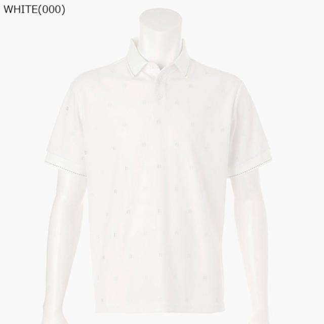 ブリーフィング ゴルフ ポロシャツ メンズ 半袖 シャツ 吸水速乾 総柄