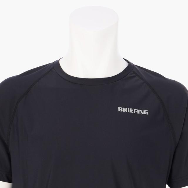 ブリーフィング Tシャツ メンズ クルーネック 半袖 シャツ ストレッチ